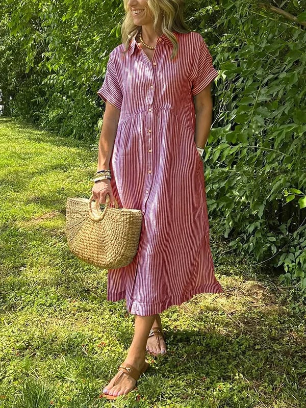 Corinne – Robe chemise élégante pour femmes