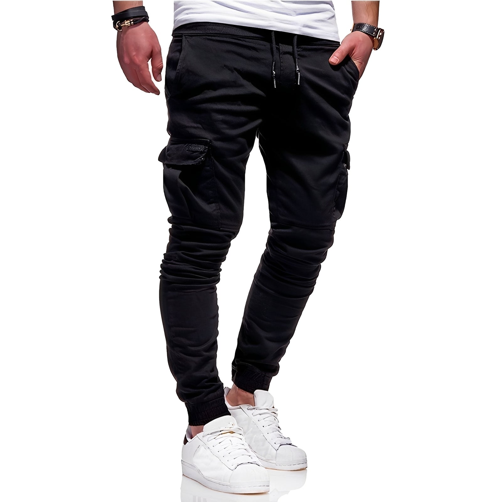 Alec - Pantalon cargo relax