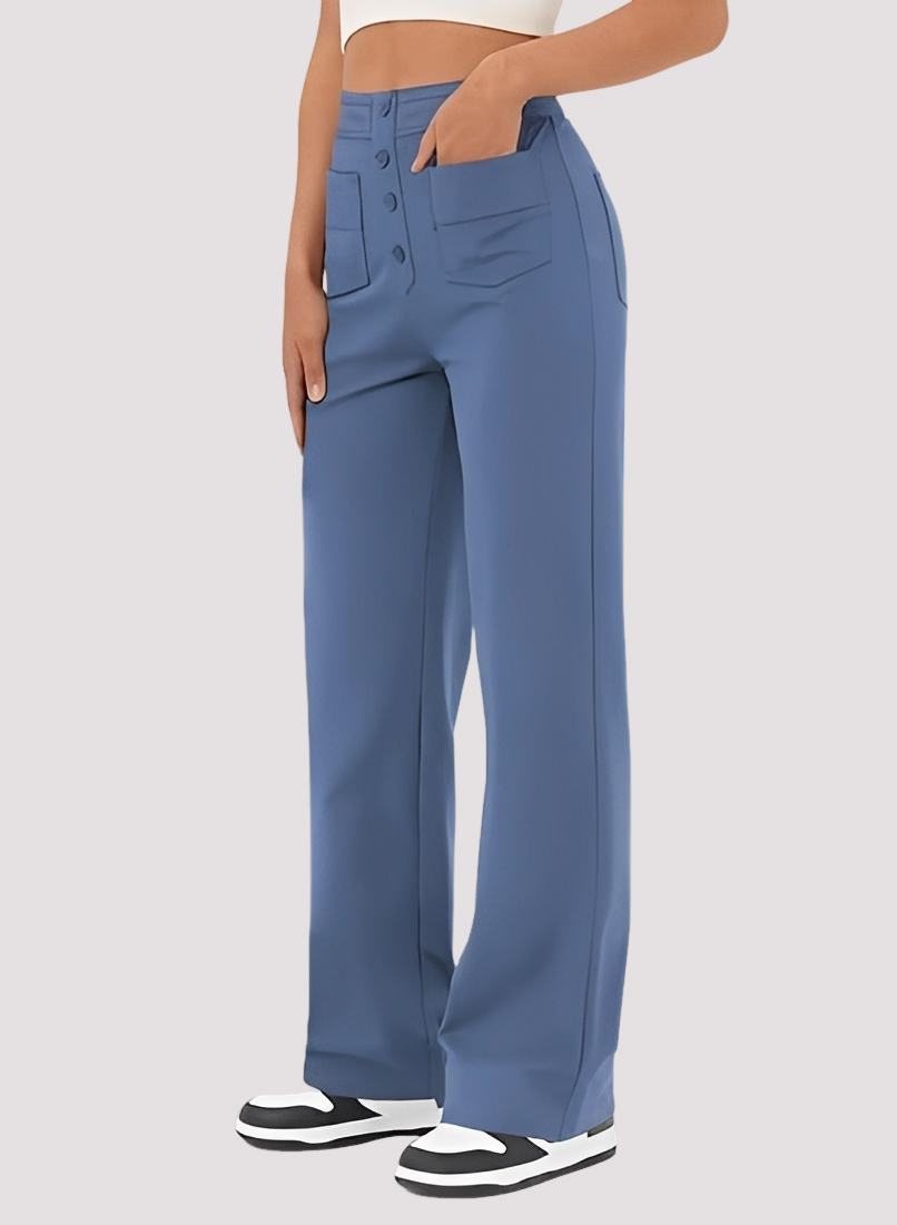 Tianna - Pantalon élégant à taille haute