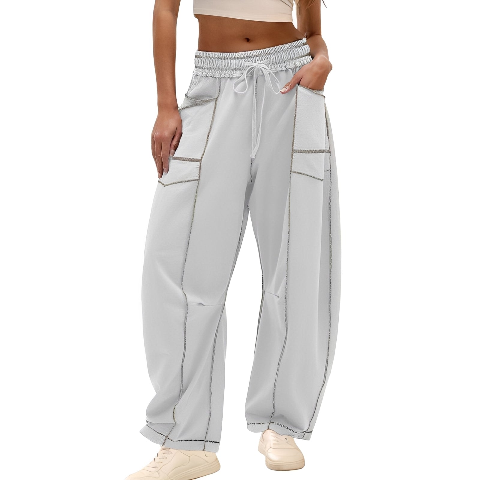Marianne - Pantalon Ajusté Élégant