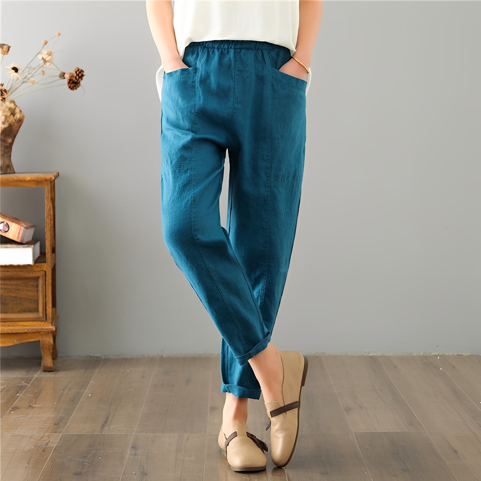 Gretchen - Pantalon ample avec poches pour femmes