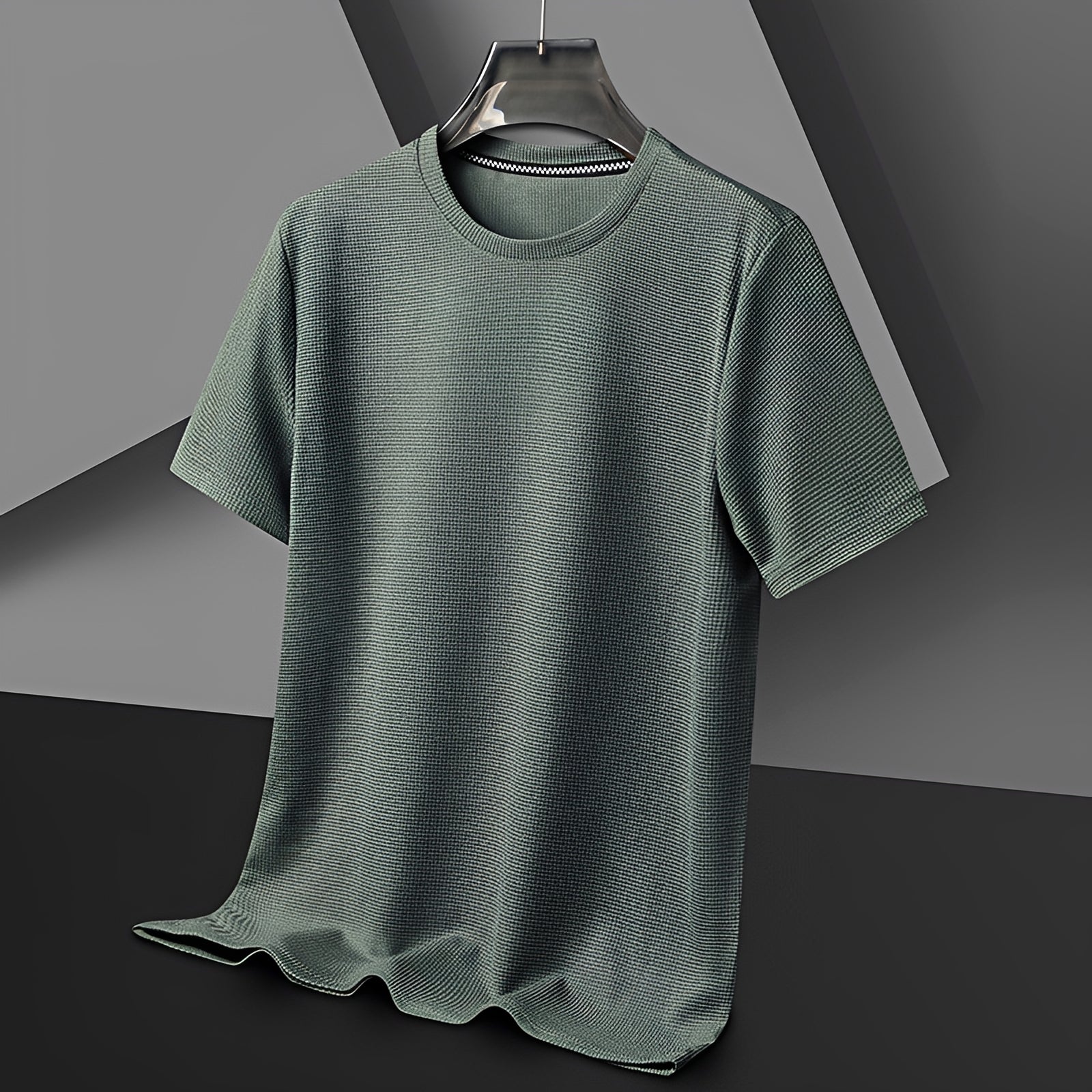 Jed - T-Shirt à Texture Décontracté