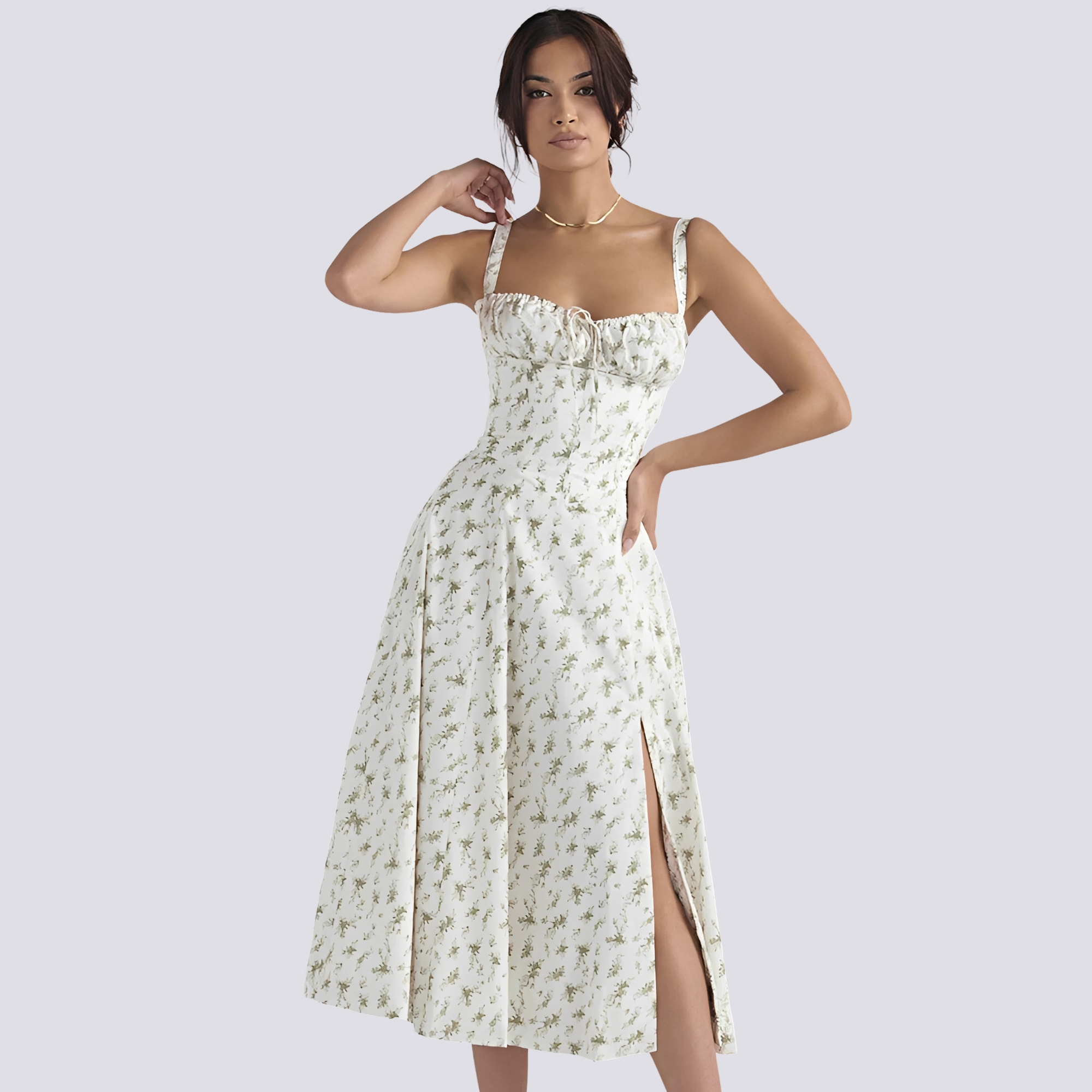 Marley - Robe à motifs floraux pour un style relax