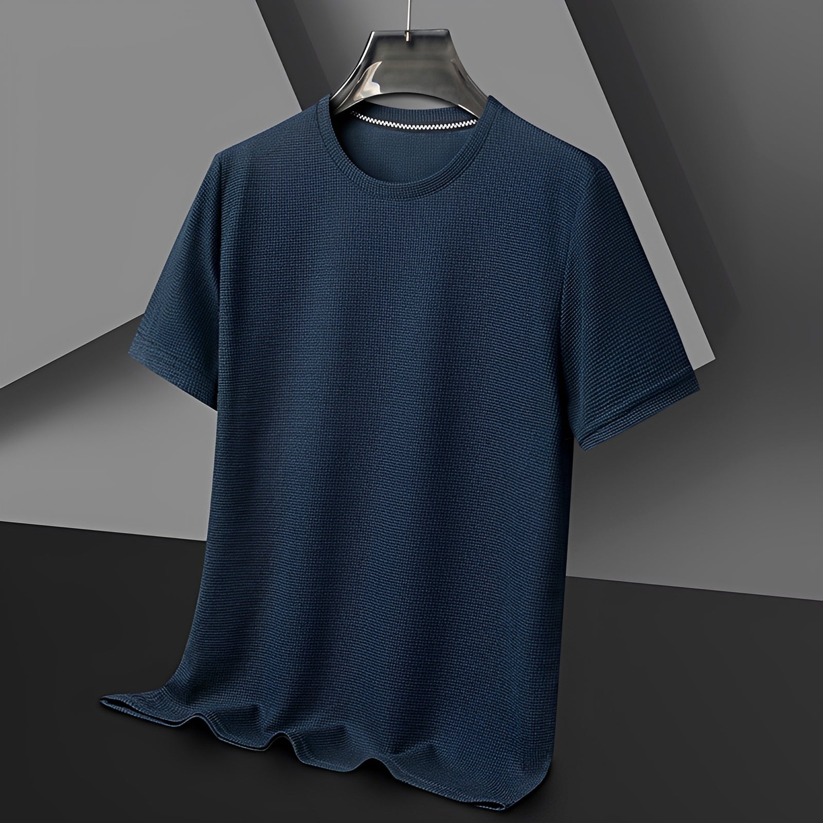 Jed - T-Shirt à Texture Décontracté
