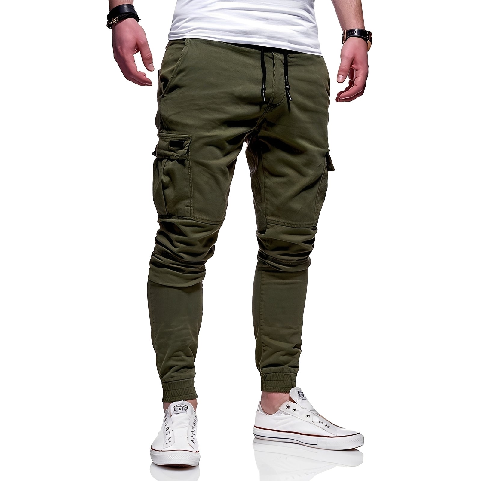 Alec - Pantalon cargo relax