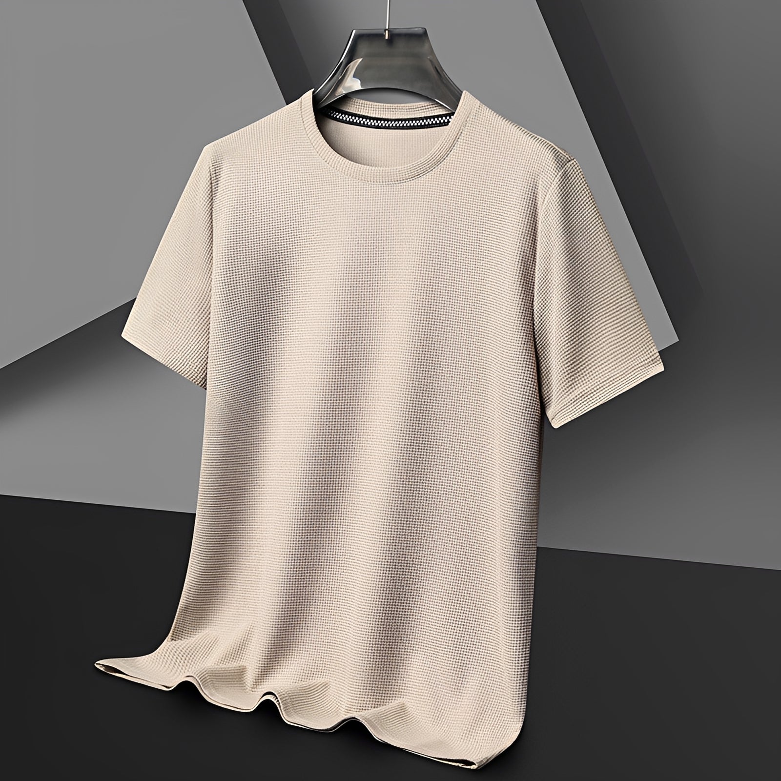 Jed - T-Shirt à Texture Décontracté