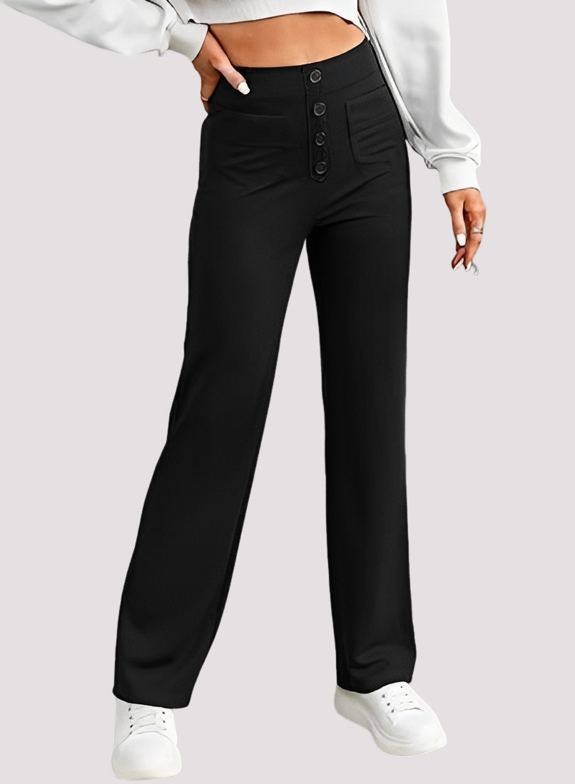 Tianna - Pantalon élégant à taille haute