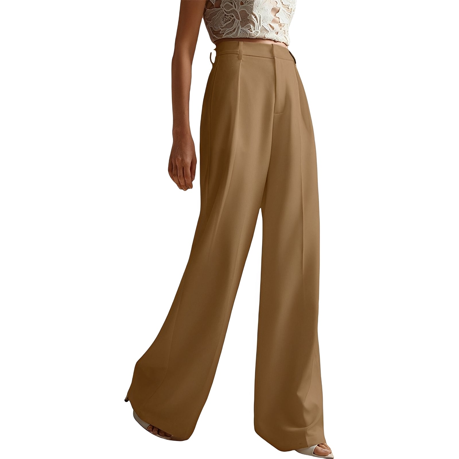 Elaida - Pantalon Large et Confortable