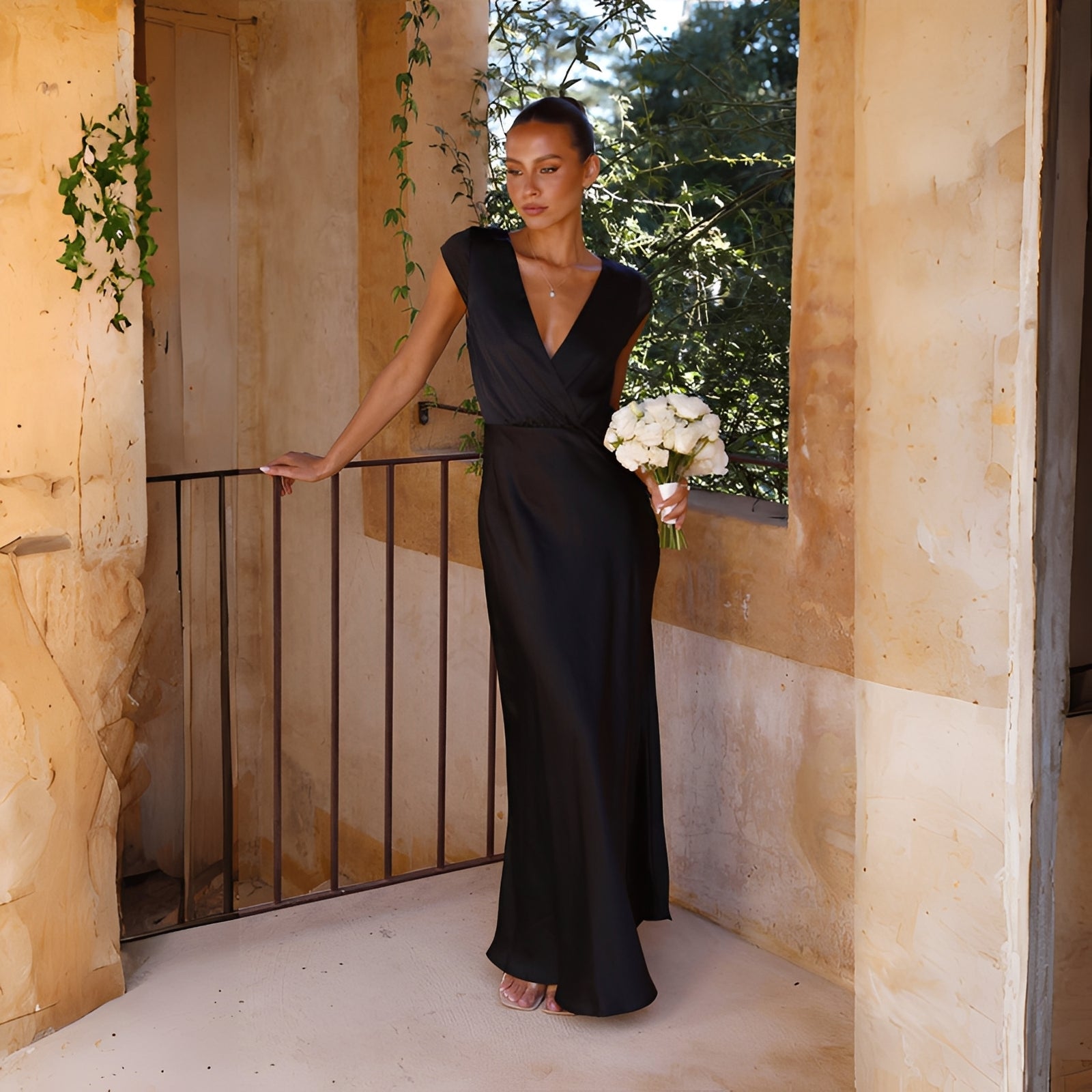 Antonia - Robe longue chic