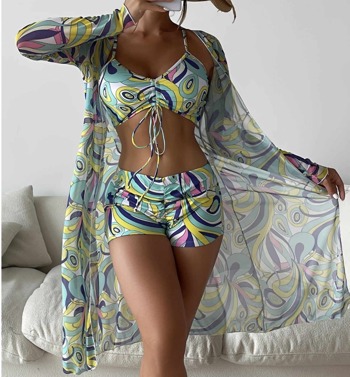 Nancy - Maillot de bain trois pièces