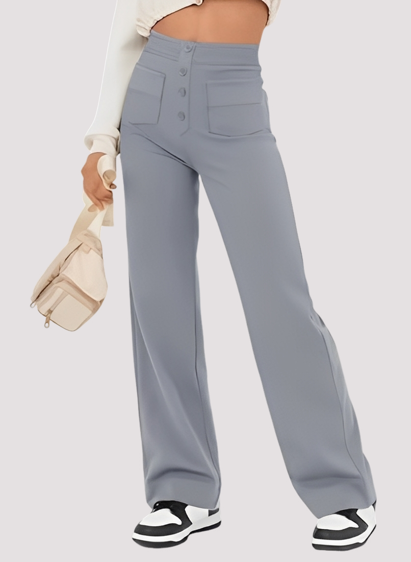 Tianna - Pantalon élégant à taille haute