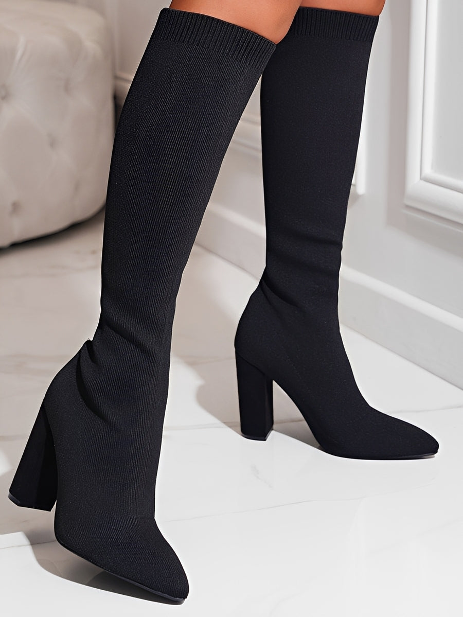 Karina - Bottes à talons hauts sophistiquées