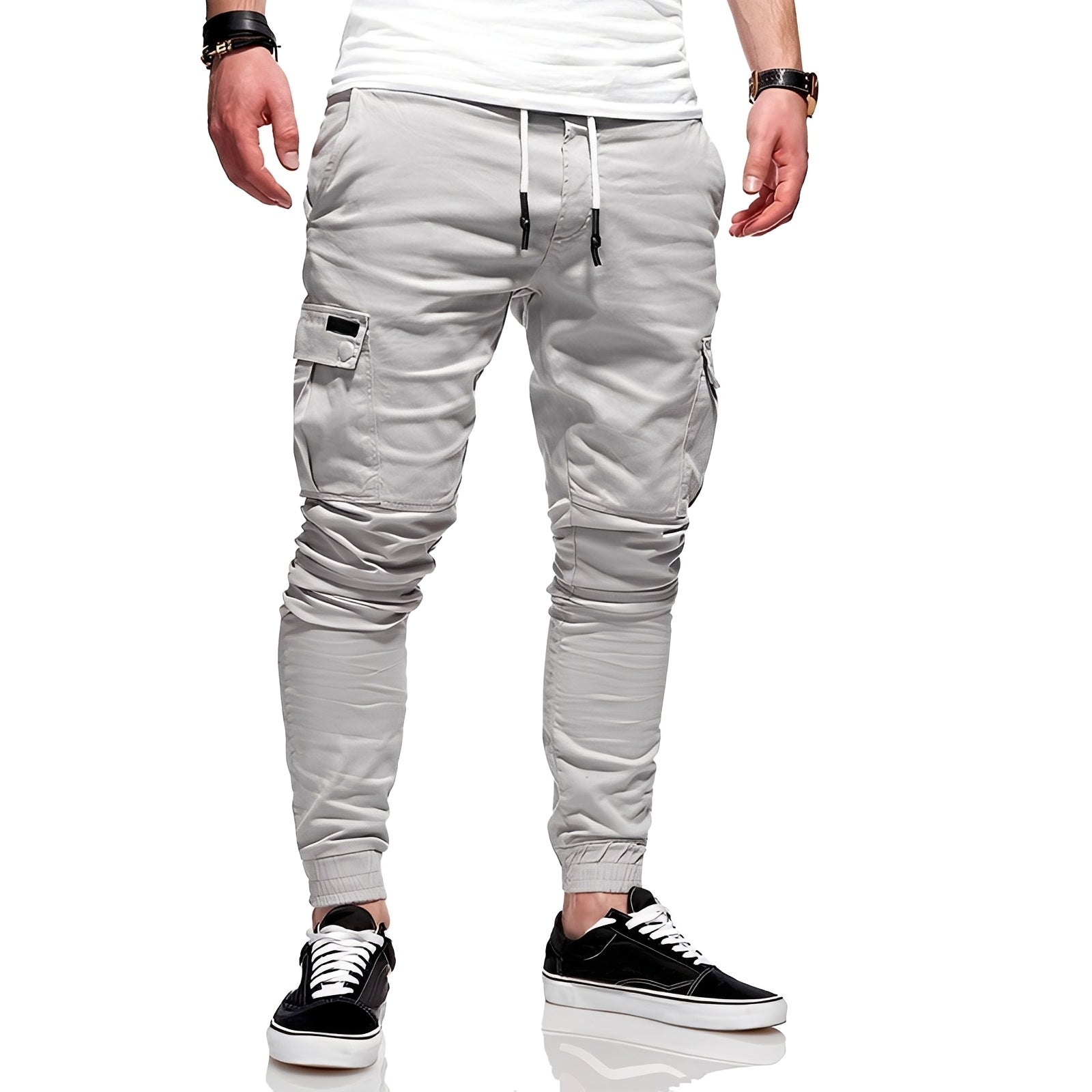 Alec - Pantalon cargo relax
