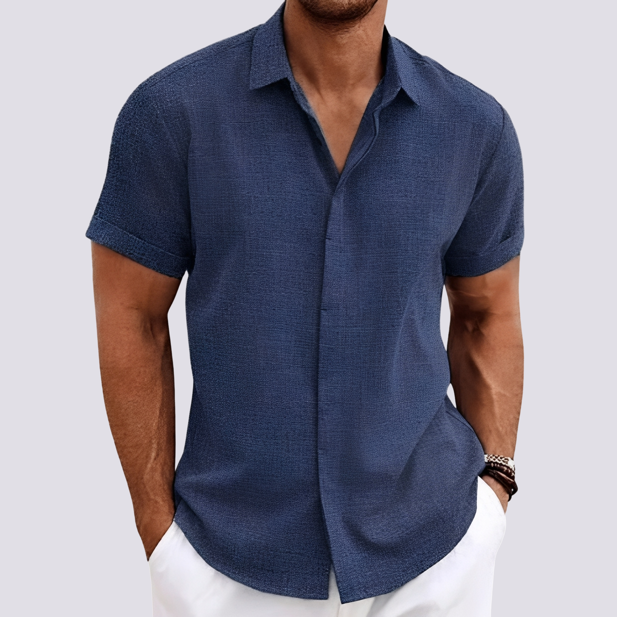 Jamie – Chemise pour homme – décontractée et confortable