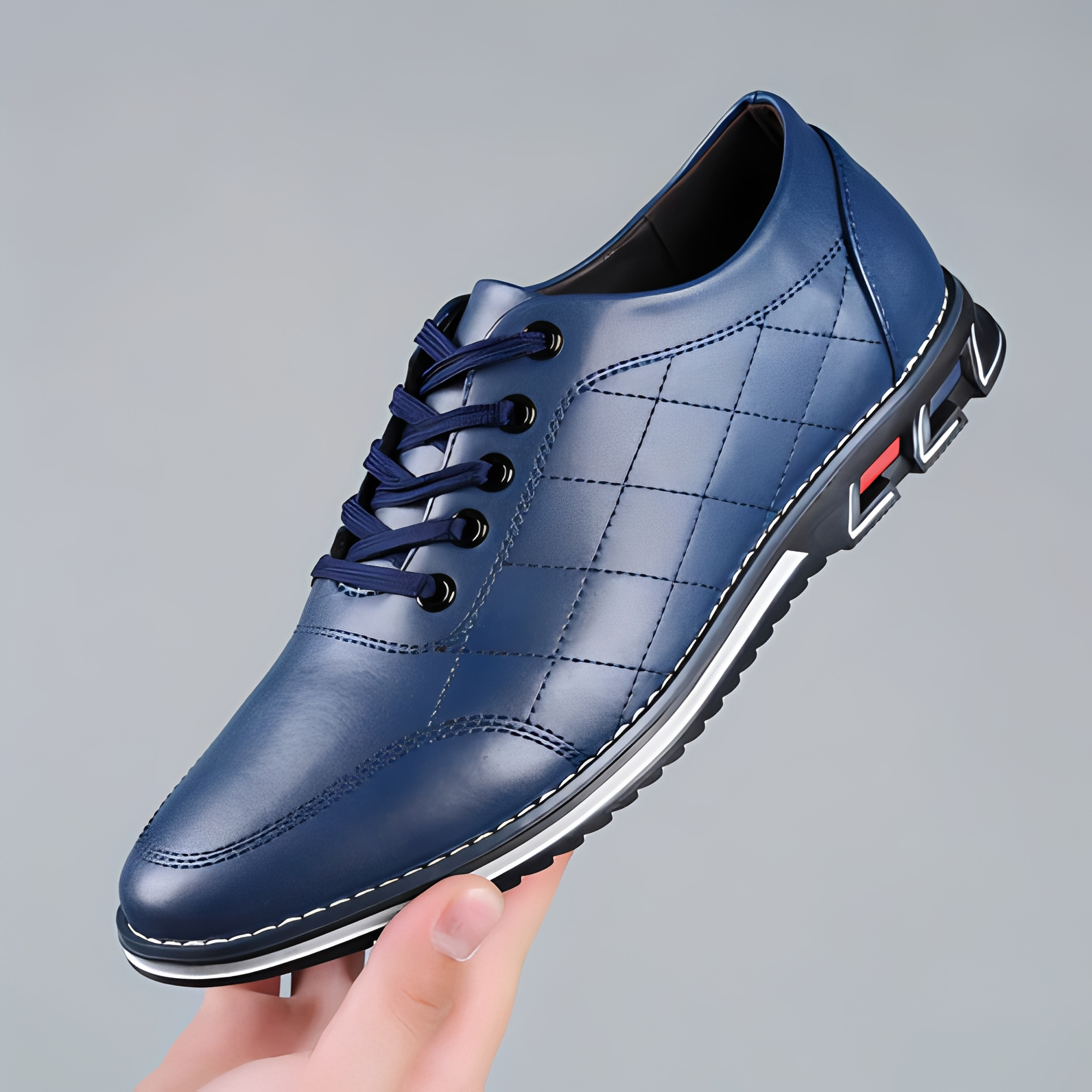 Edvin - Chaussures à lacets tendance et décontractées pour hommes