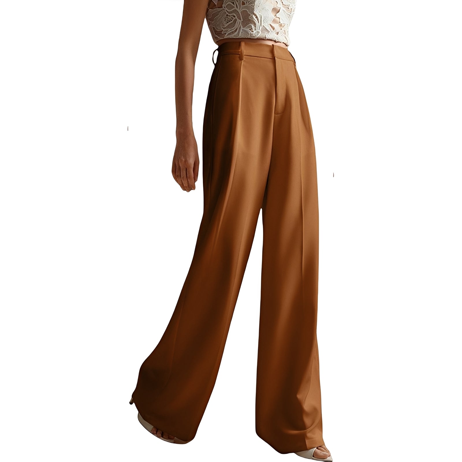 Elaida - Pantalon Large et Confortable