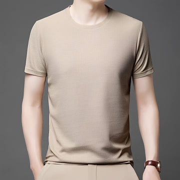 Jed - T-Shirt à Texture Décontracté