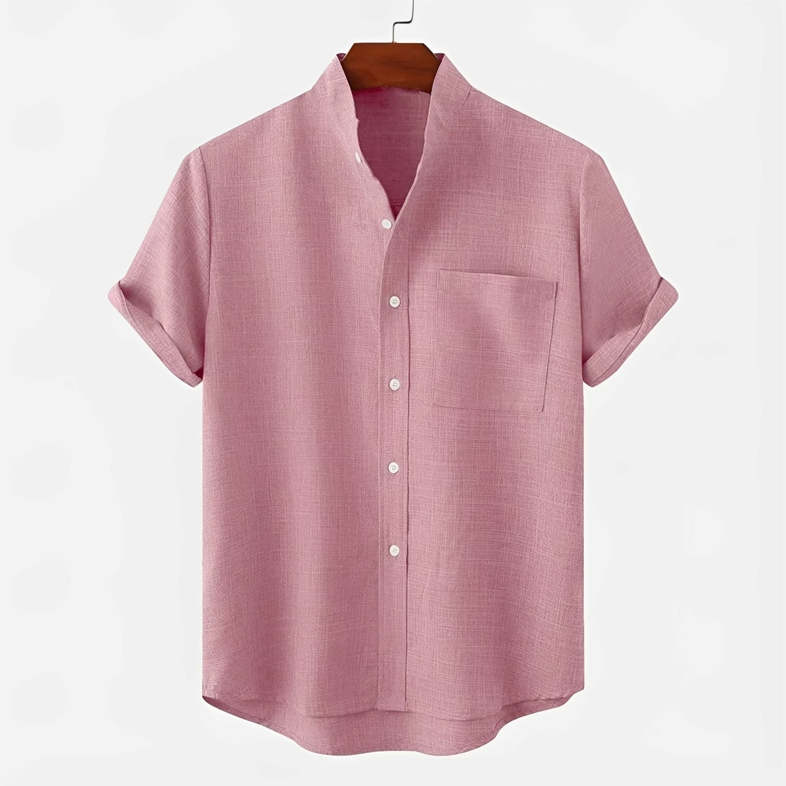 Garrett - Chemise Agréable à Manches Courtes