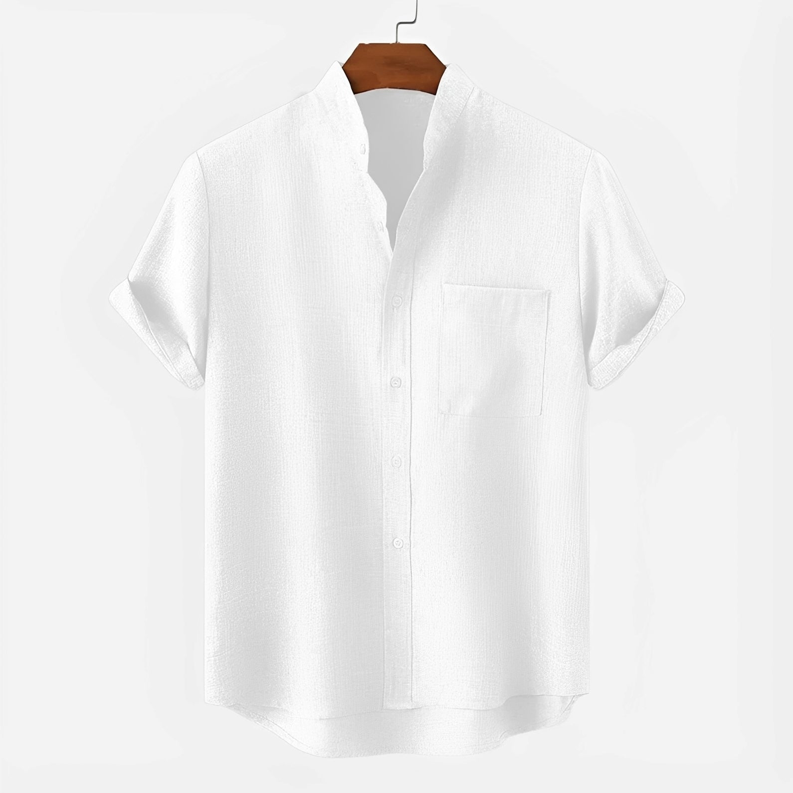 Garrett - Chemise Agréable à Manches Courtes