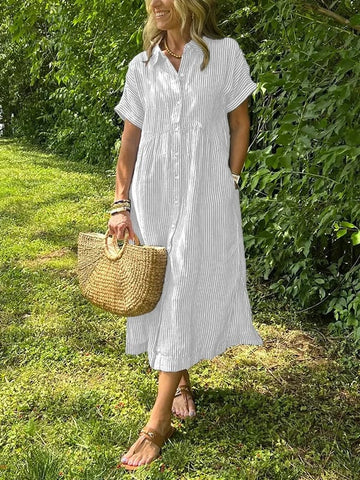 Corinne – Robe chemise élégante pour femmes