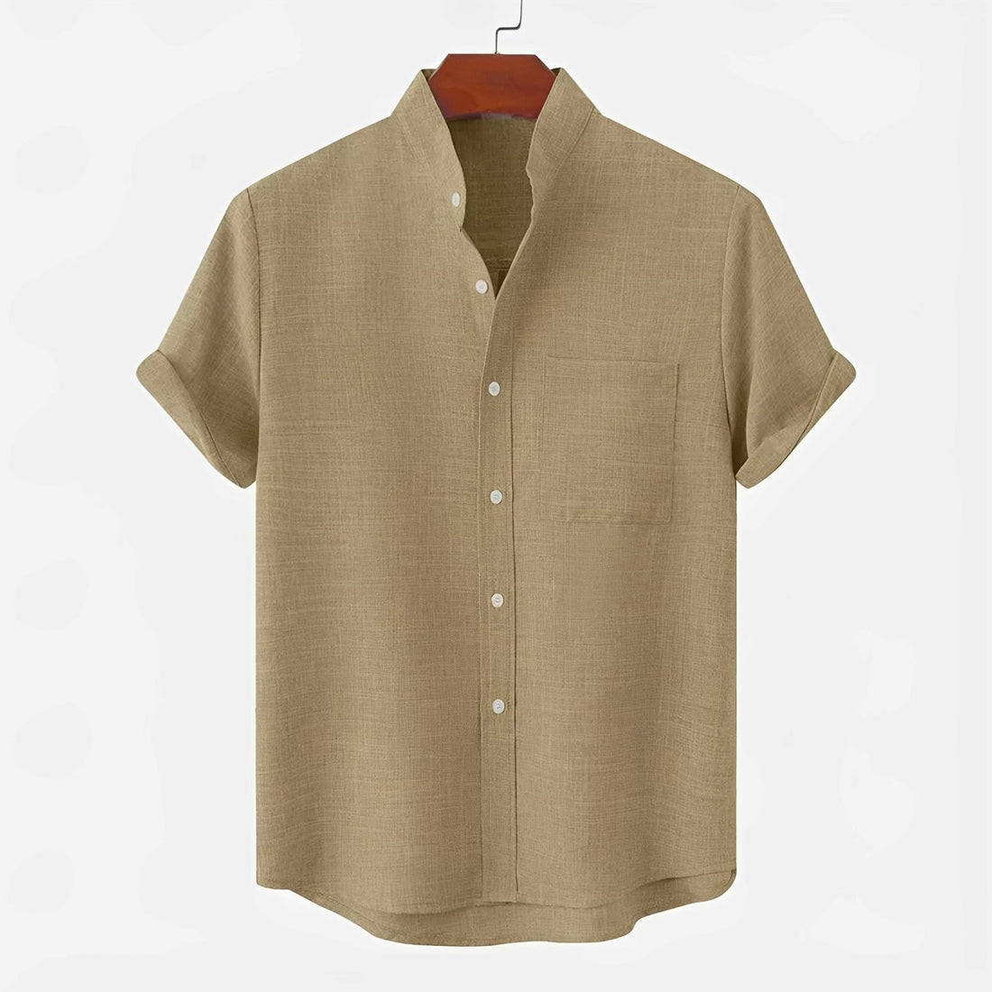 Garrett - Chemise Agréable à Manches Courtes