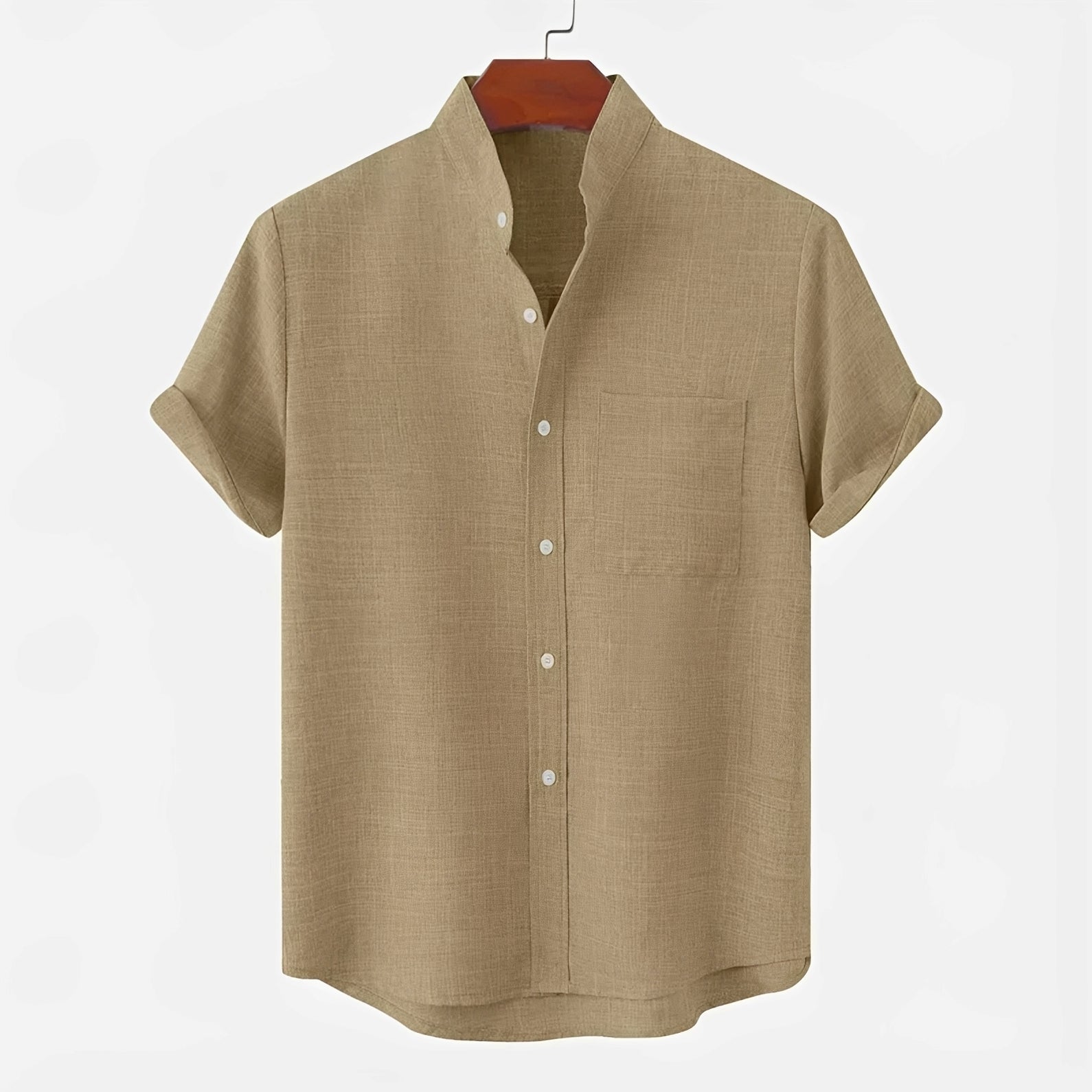 Garrett - Chemise Agréable à Manches Courtes