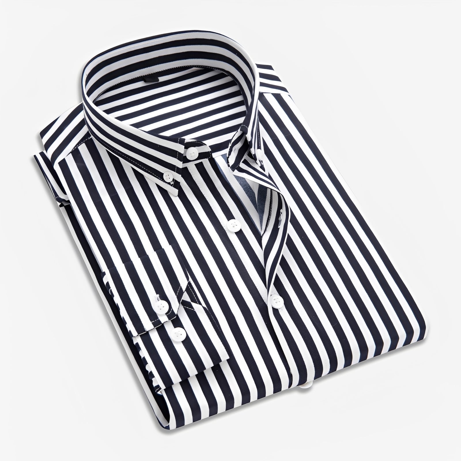 Edward - Chemise rayée à manches longues