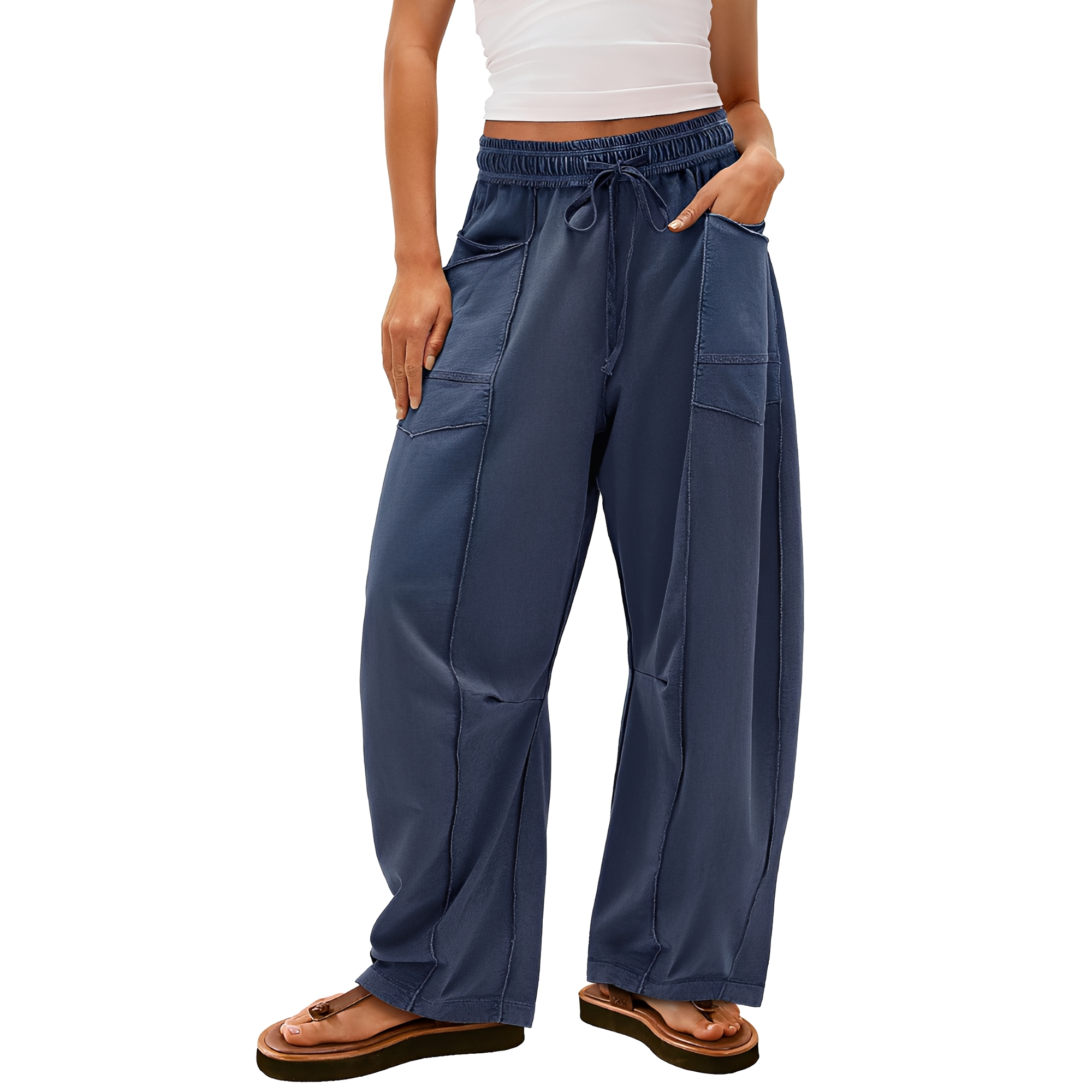 Marianne - Pantalon Ajusté Élégant