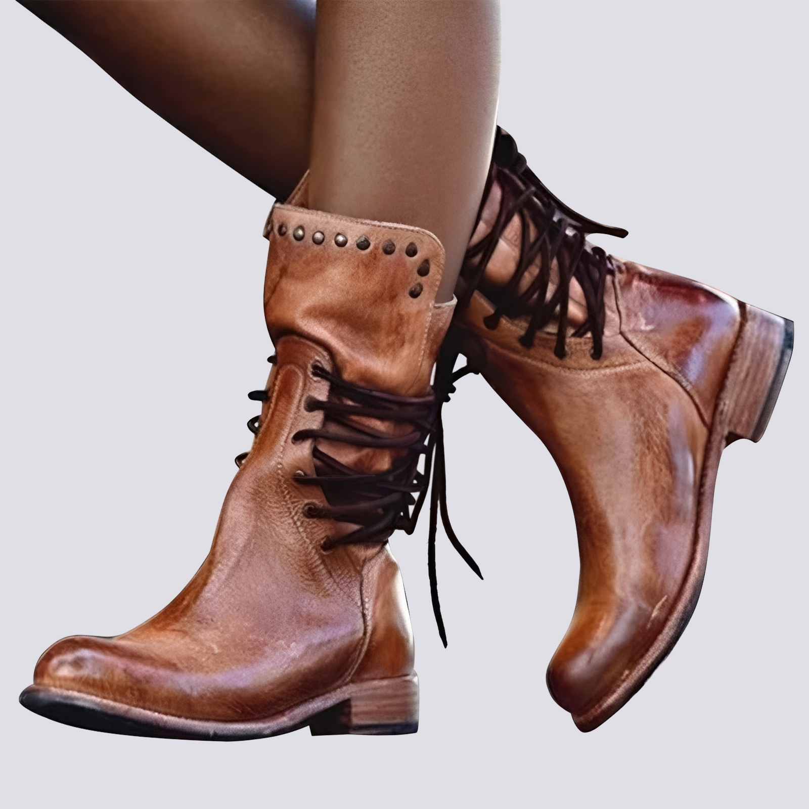 Monica - Bottes longues à talons élégants