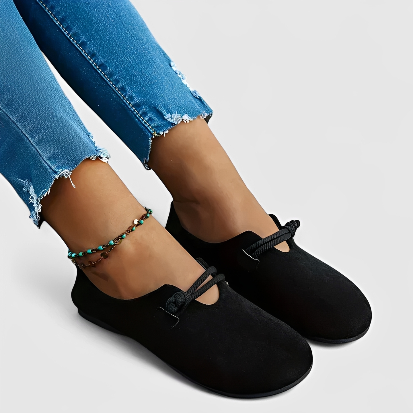 Marjorie - Chaussures Confortables au Bout Rond