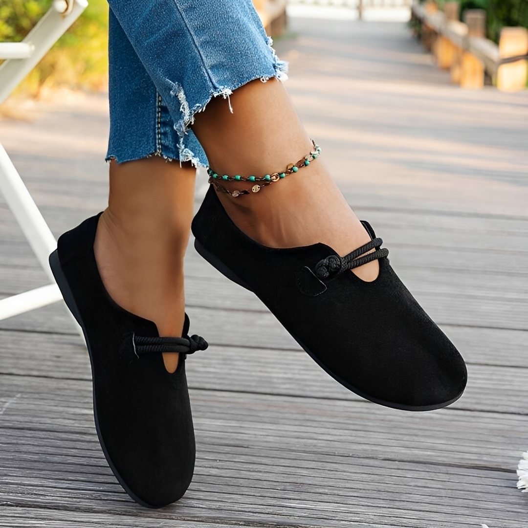 Marjorie - Chaussures Confortables au Bout Rond