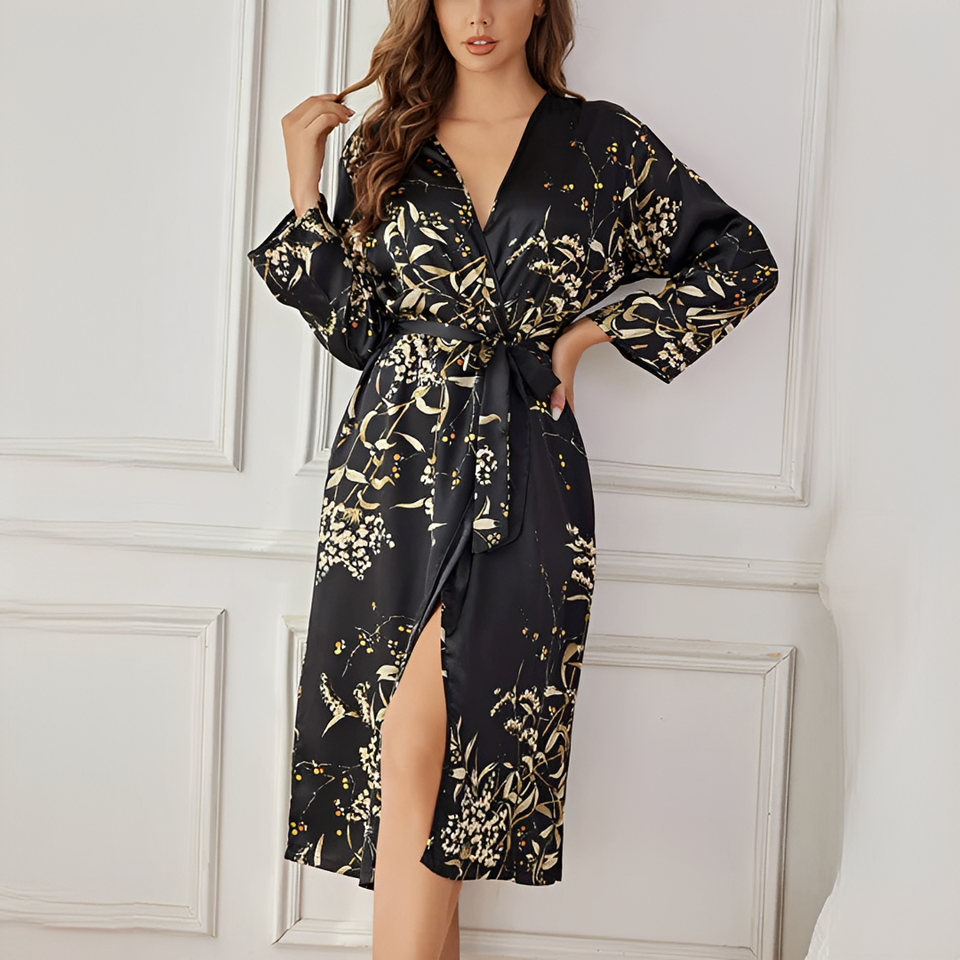 Pretchie - Robe féminine à fleurs élégante