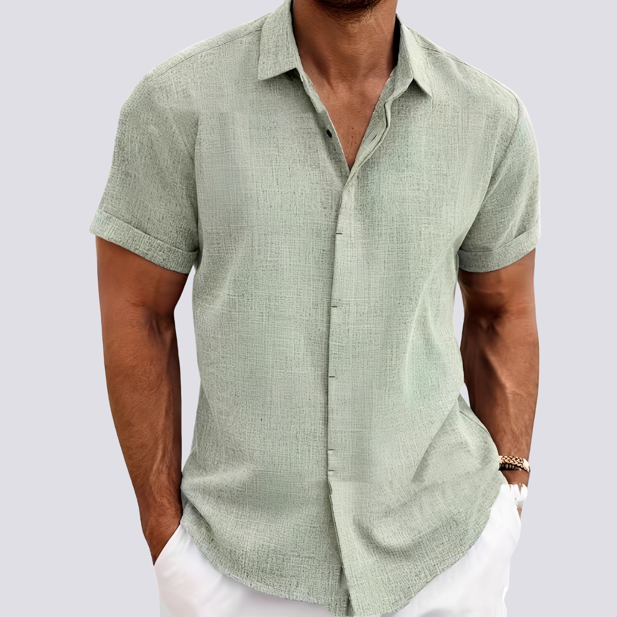 Jamie – Chemise pour homme – décontractée et confortable