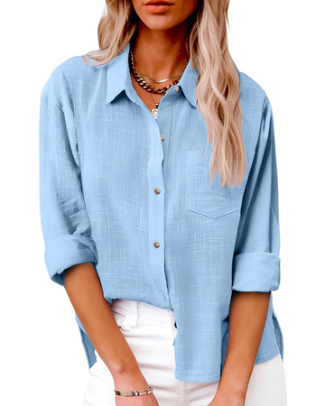 Massima - Chemise contemporaine avec boutons