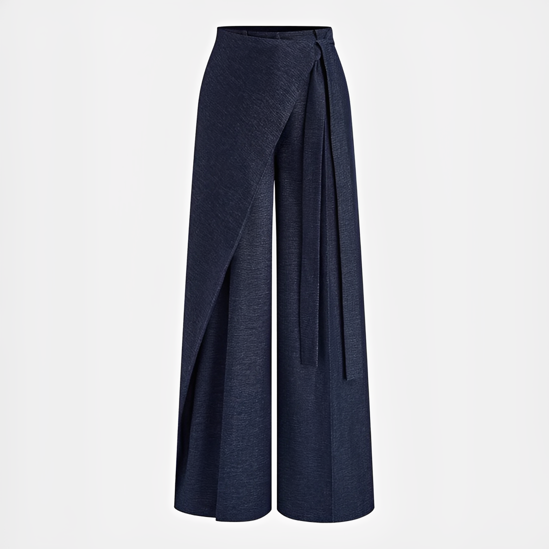 Leilani - Pantalon ample et asymétrique