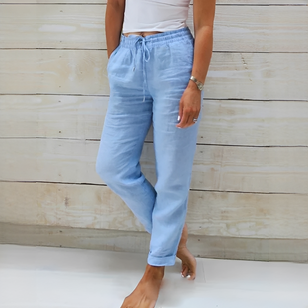 Elinna - Pantalon estival pour femme moderne
