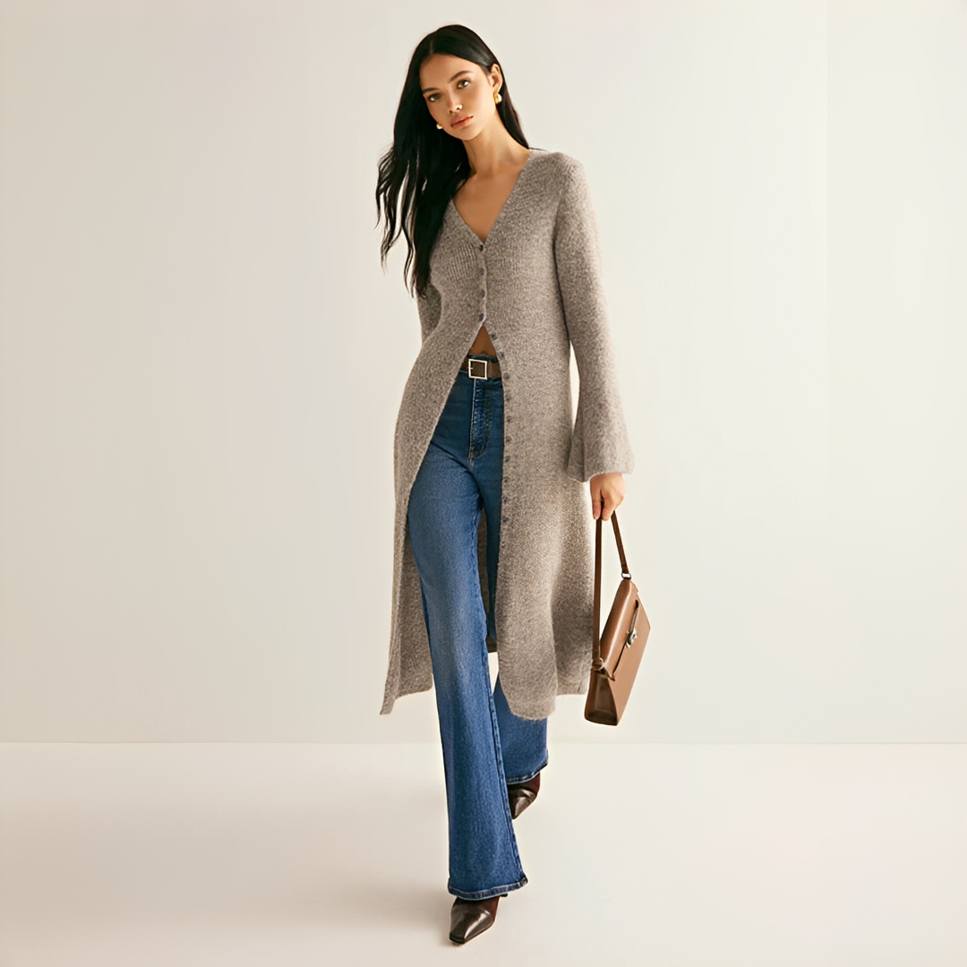 Zoey - Robe chic col en V