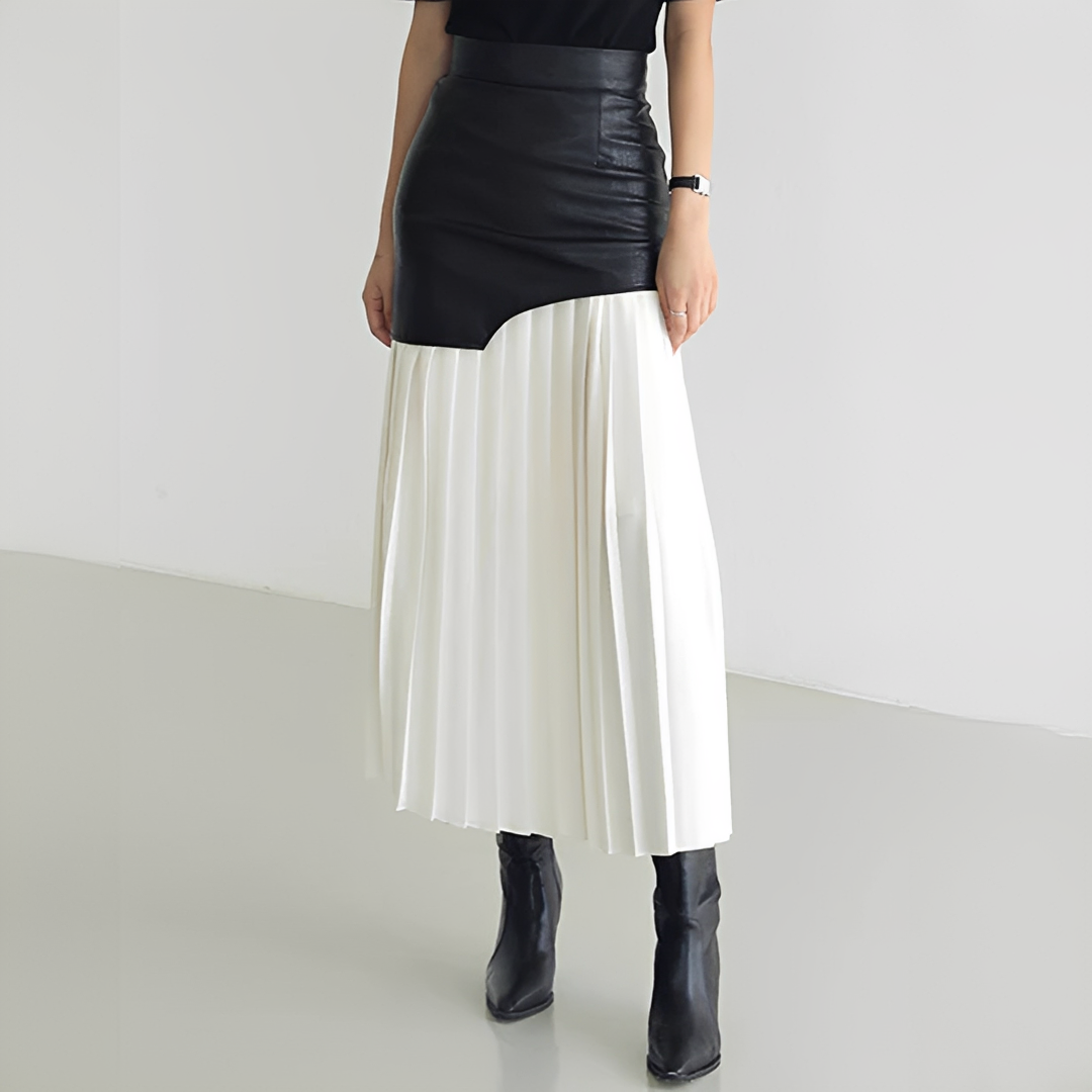Venedita - Jupe maxi asymétrique