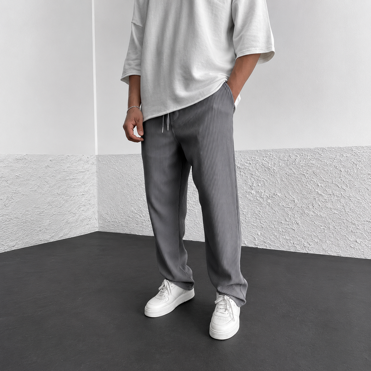 Zeke - Pantalon Relax avec Cordon