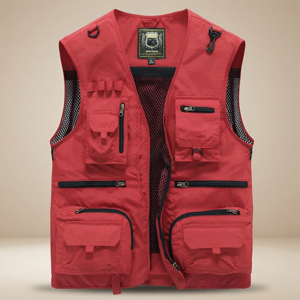 Kyle - Gilet Aventure avec Poches Multiples