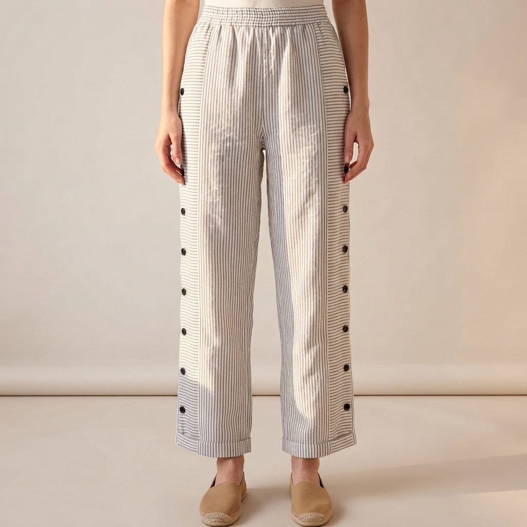 Lissa - Pantalon Ample Décontracté