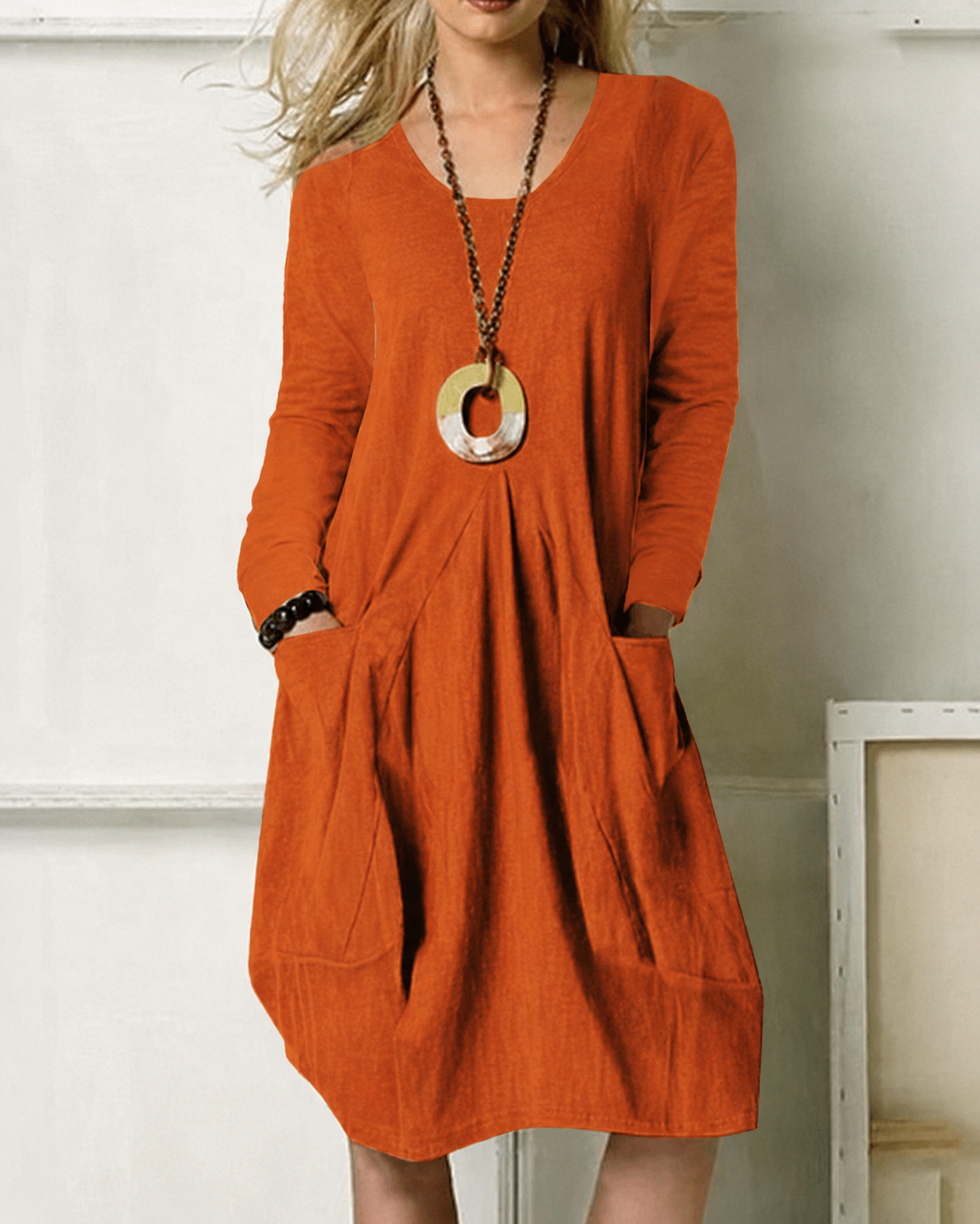 Eulalie - Robe Chic à Grandes Poches