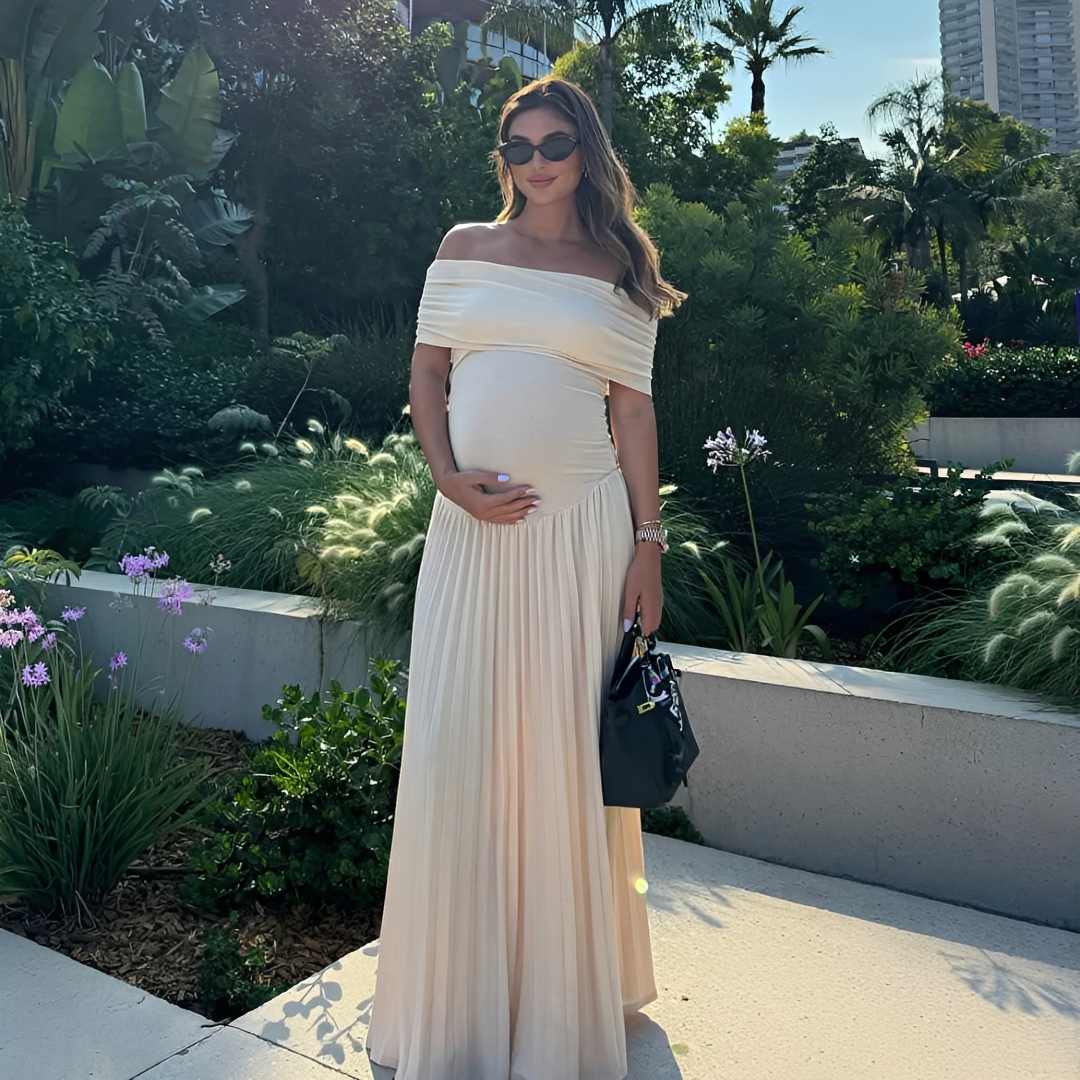 Effie - Élégante Robe Maxi à Bustier