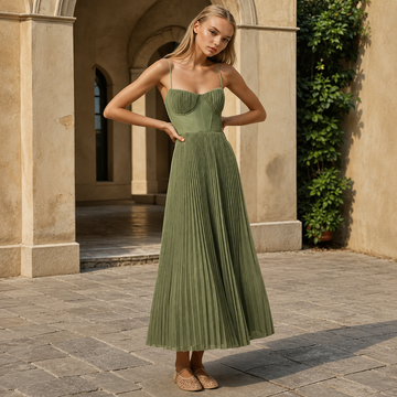 Lorelei - Robe Sublime Dos Ouvert et Sans Manches