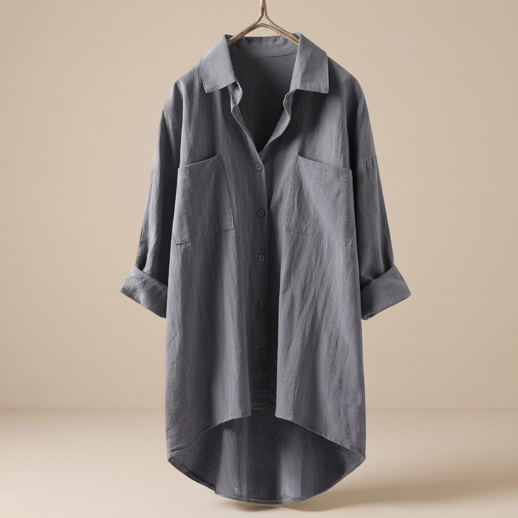 Jacient - Chemise Décontractée à Boutons
