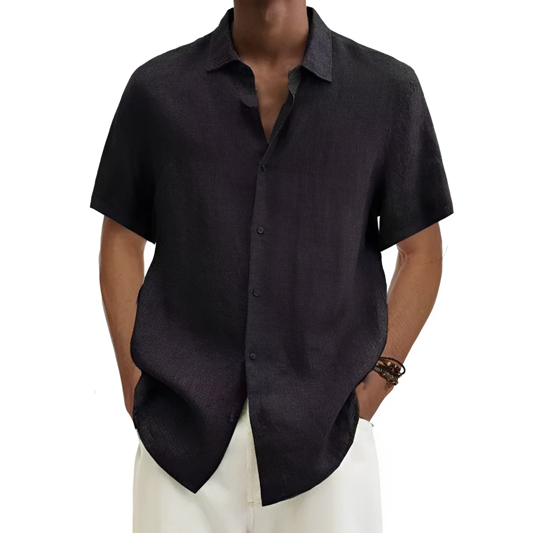 Aamon - Chemise légère et respirante pour l'été pour homme
