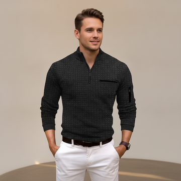 Andrey - Chemise élégante avec demi-zip