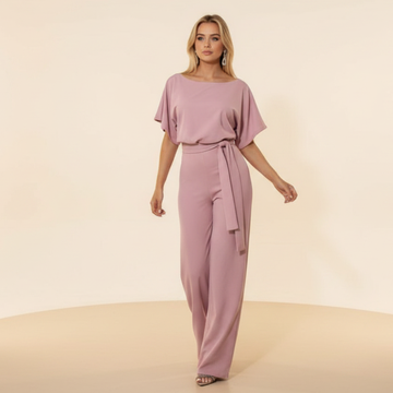 Eunise - Combinaison Chic avec Ceinture
