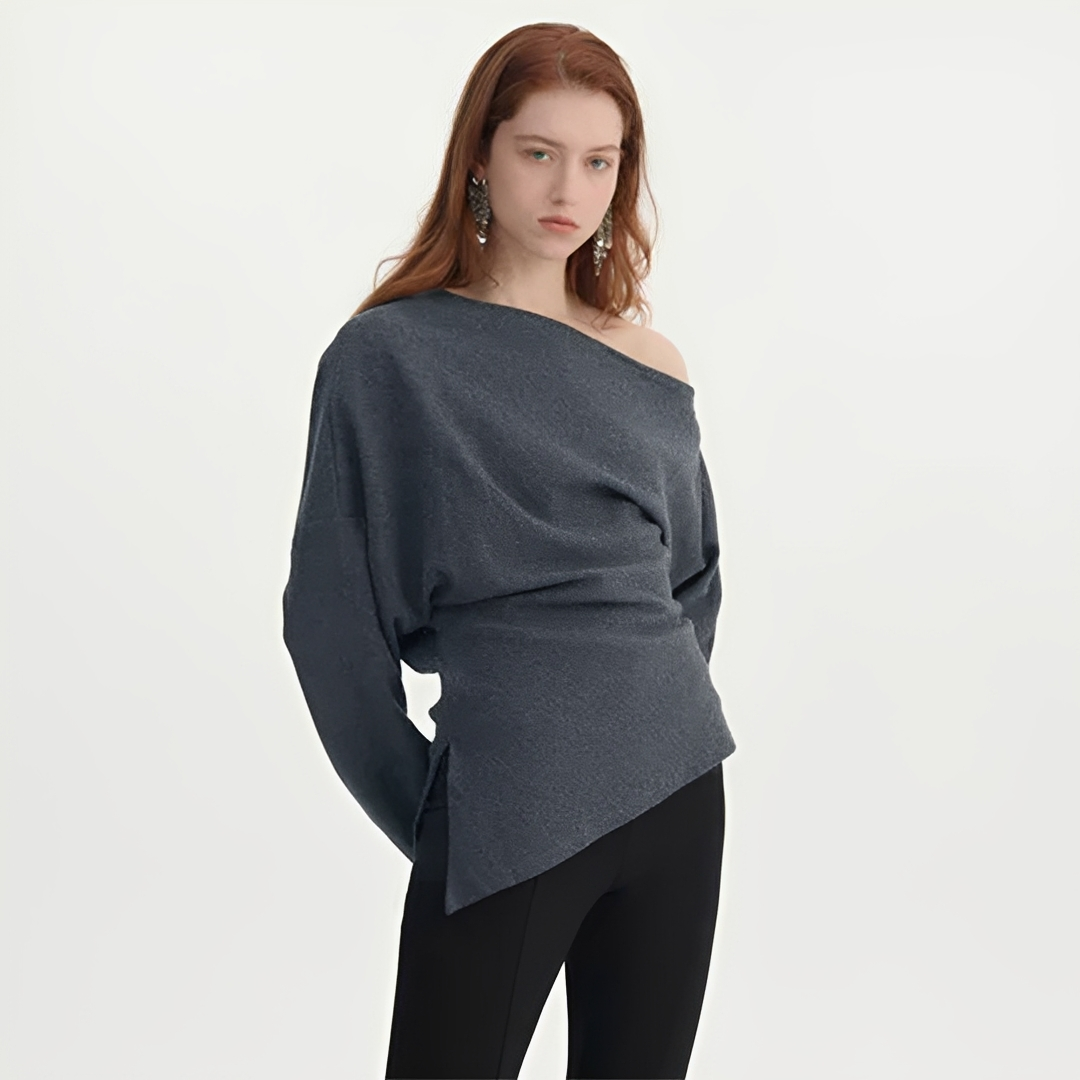 Gellie - Top asymétrique tendance