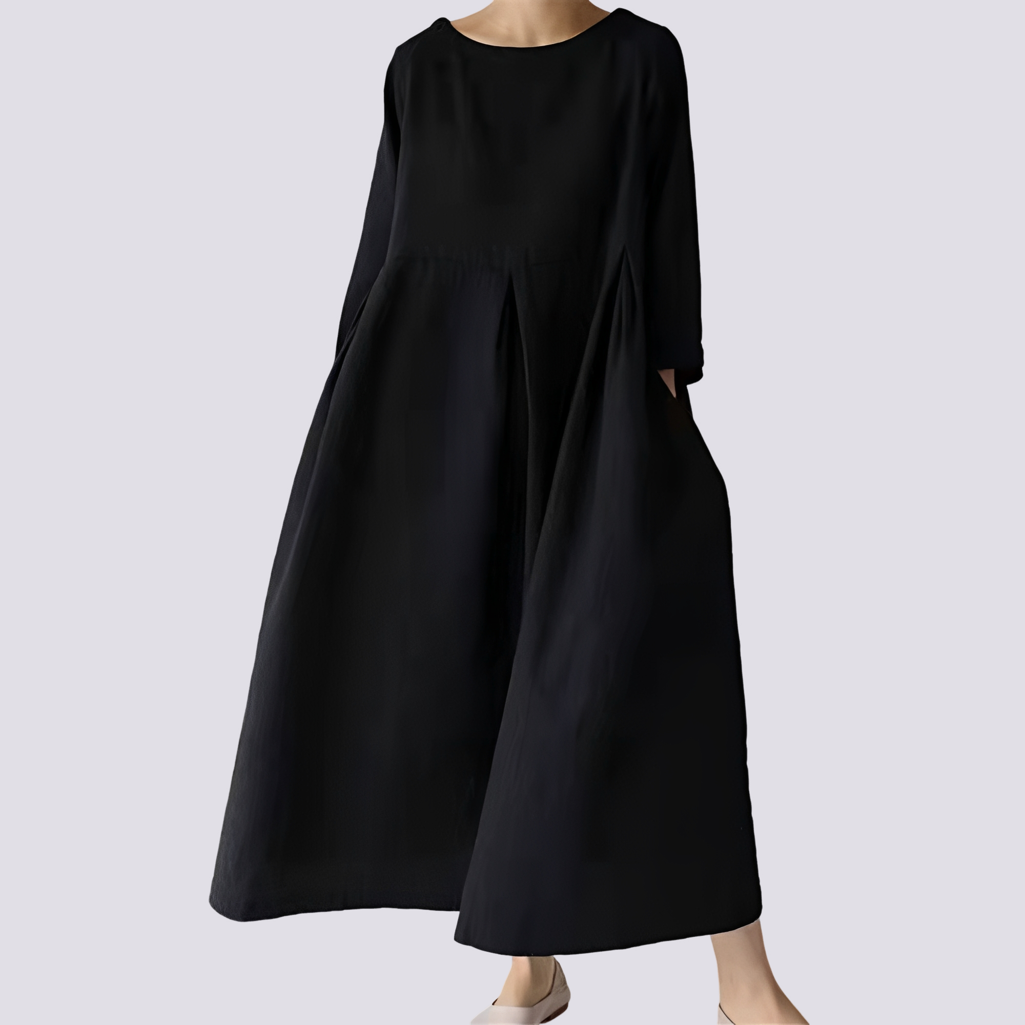 Veronica - Robe quotidienne avec poches pour femmes
